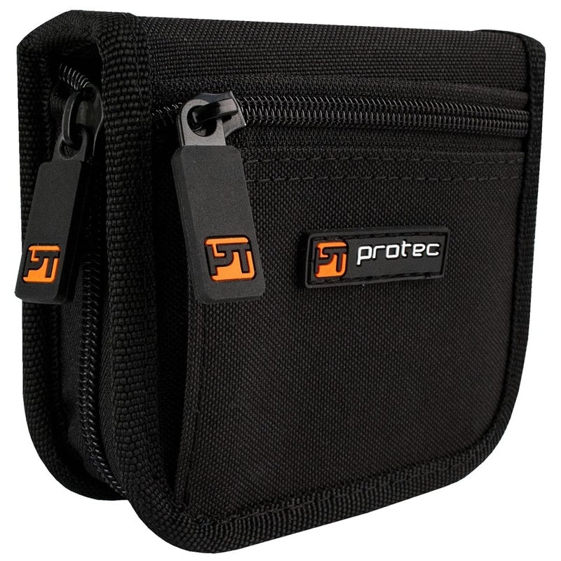 Pro Tec A212ZIP Triple Tuba Mouthpiece Pouch with Zipper Closure